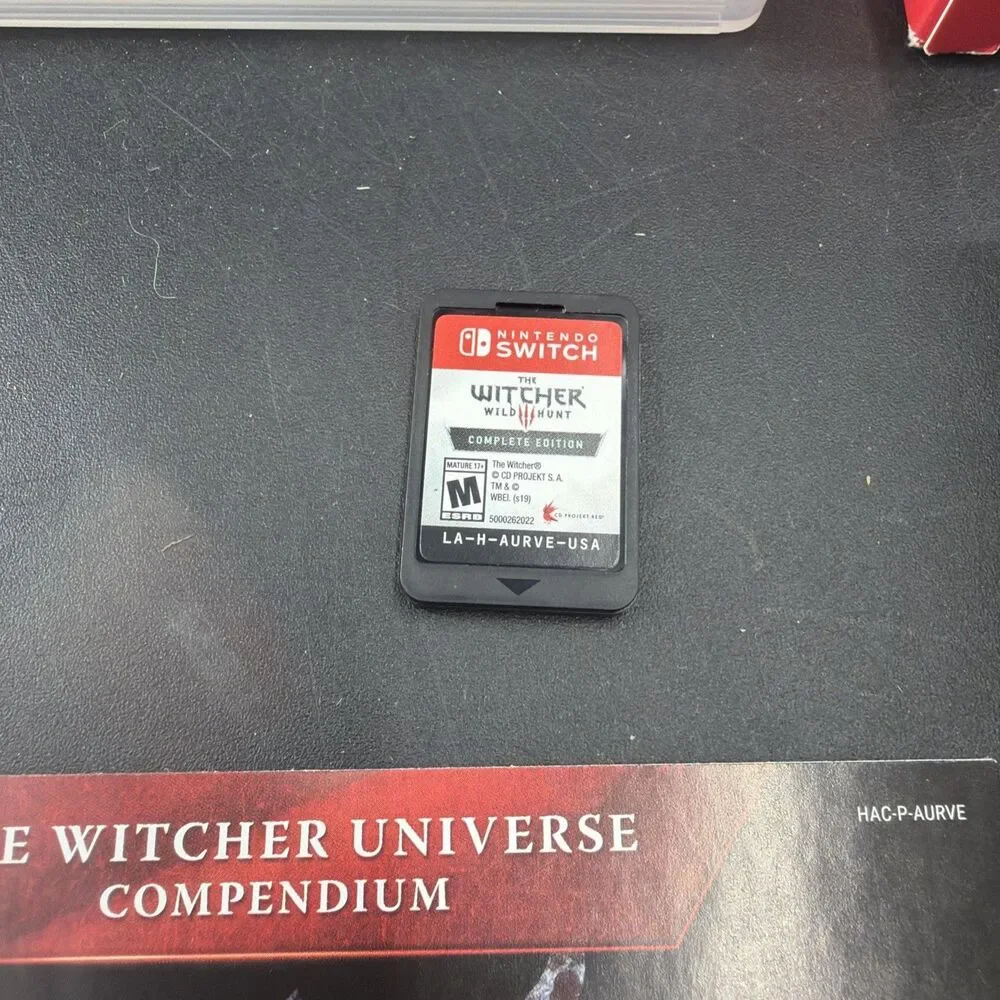 The Witcher III: Wild Hunt Complete Edition Complete Nintendo Switch Map Sticker